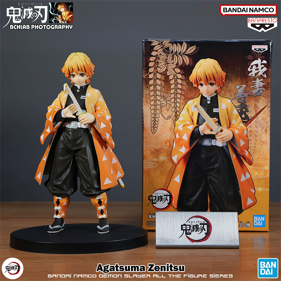 Model Kit Zenitsu - 15cm Demon Slayer Tanjiro Kamado and