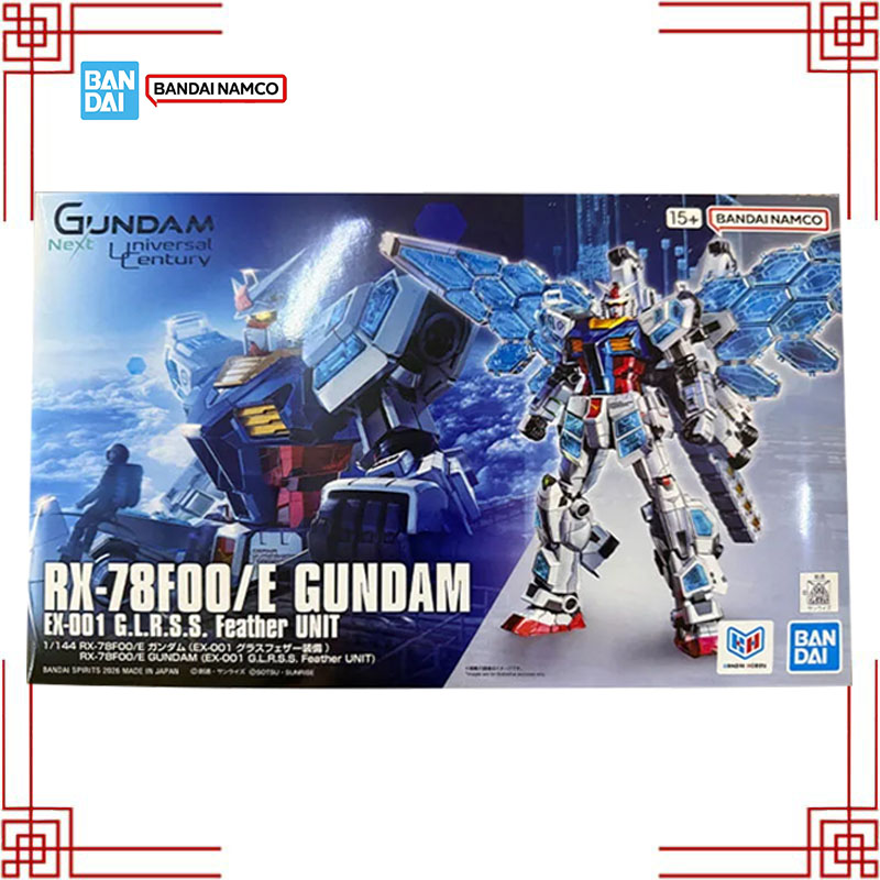 Model Kit Gurren Lagann - Bandai Gundam EG 1/144 RX-78F00/E GUNDAM
