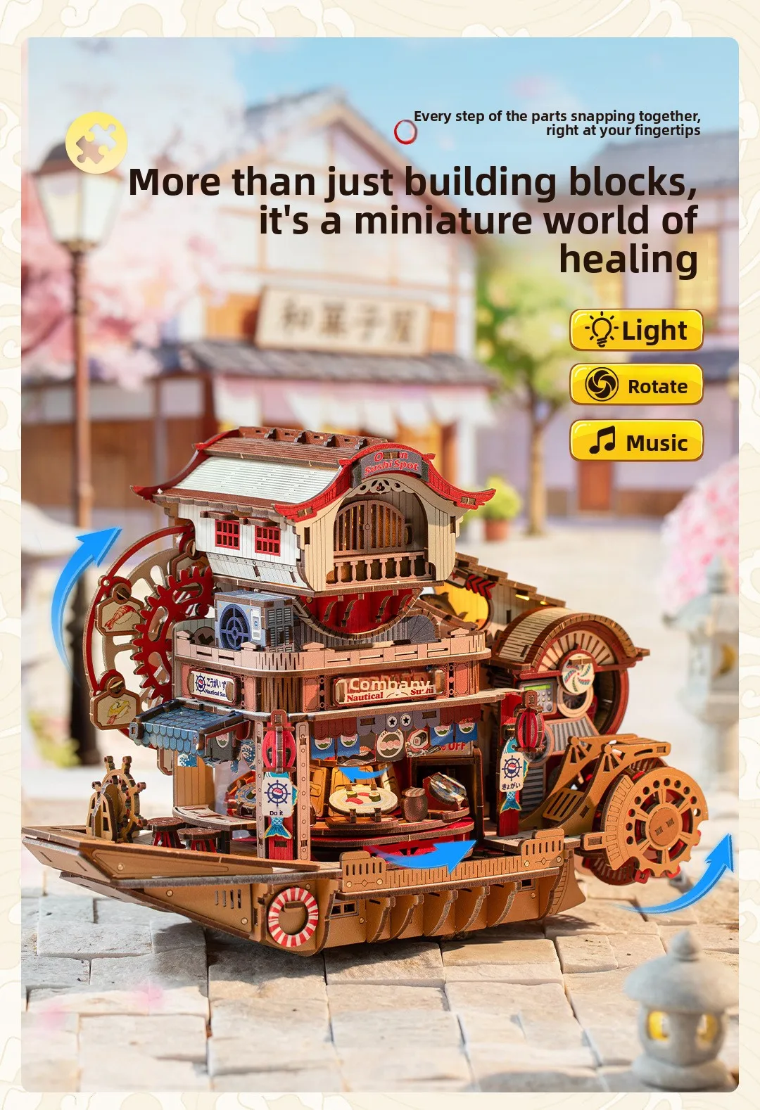 Model Kit Competition - Skateboard Competition 3D Puzzles for Adults