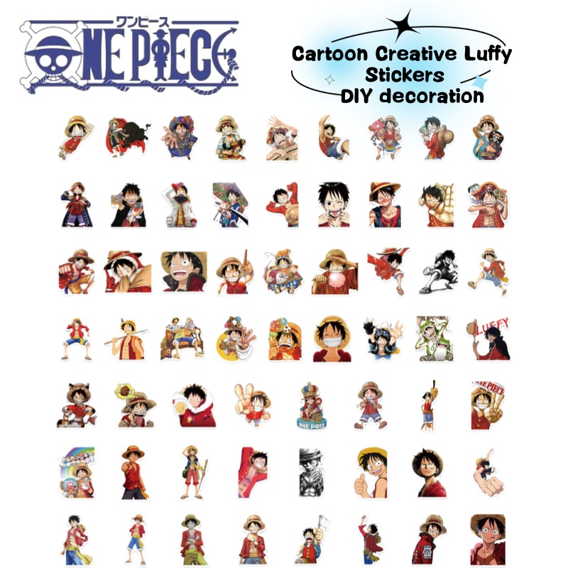 Model Kit Accessories - One Piece anime character Luffy cartoon