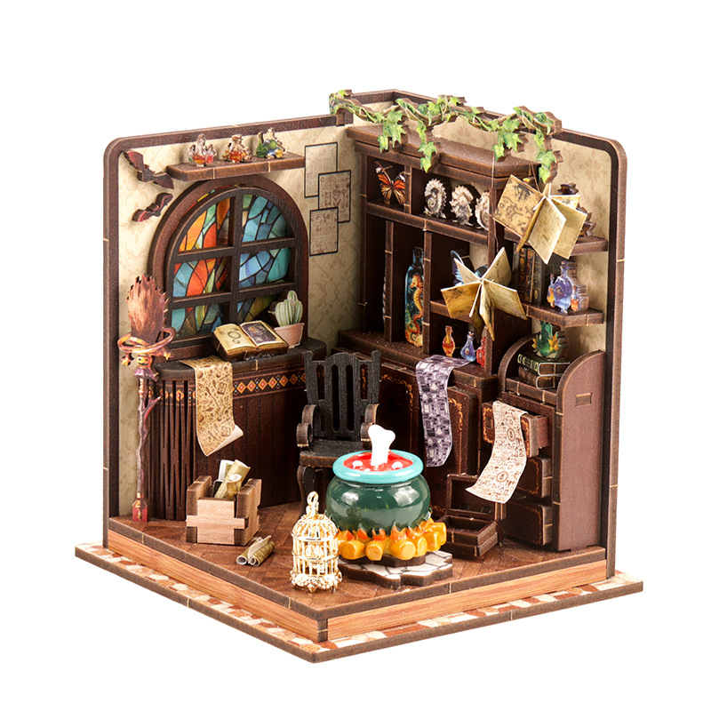 Model Kit Instructions - DIY Wooden Miniature Model Kit Magic