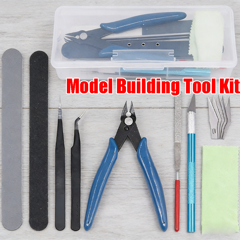 Model Kit Instructions - Complete Gunpla Model Tool Kit Essential