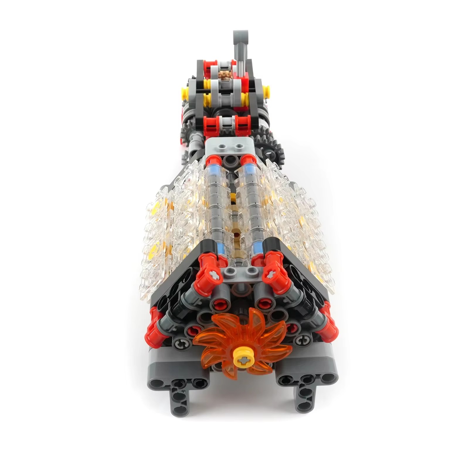 High-Tech Transparent V16 Engi - Model Kit Engine 评论和价格