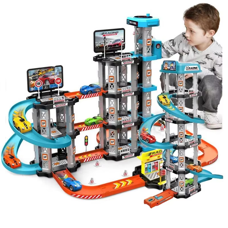 Race Track Car Ramp Toy Childr - Hot Wheels Car Track Sets 评论和价格
