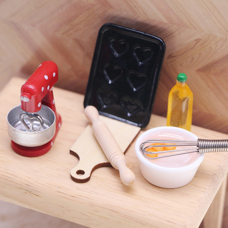 (.) 1:12 DIY Doll House Miniat - Model Kitchen Set 评论和价格