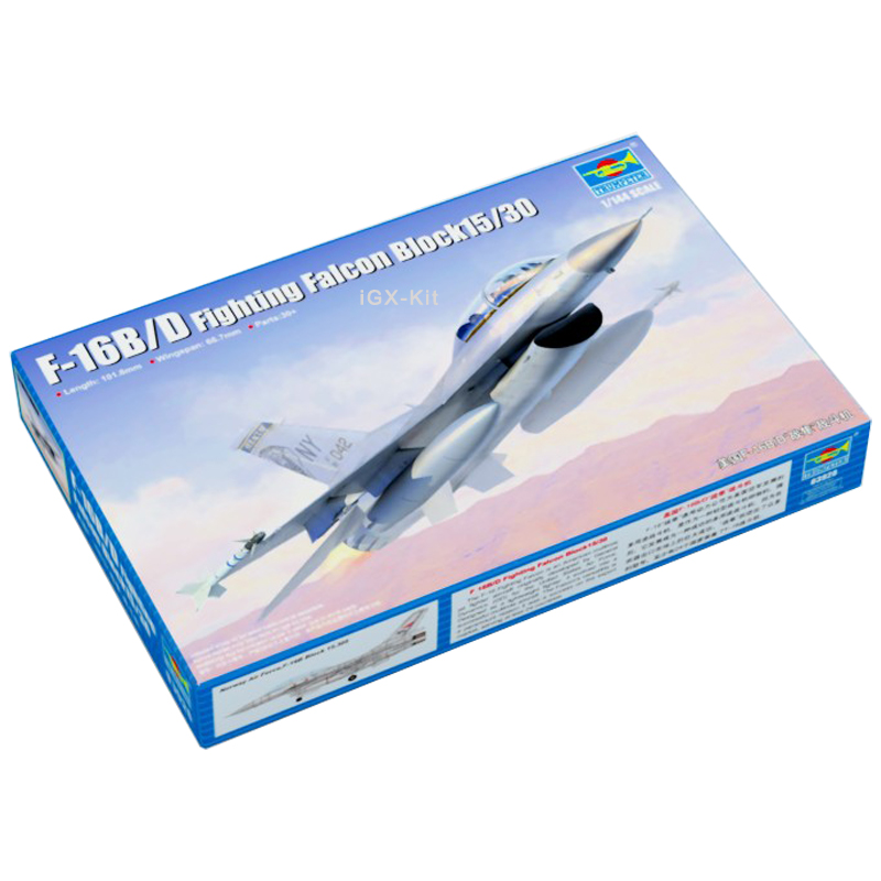 Trumpeter 03920 1/144  US F16  - Model Kit F16 评论和价格