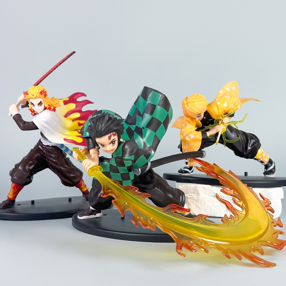 Anime Demon Slayer PVC Figures - Model Kit Zenitsu 评论和价格