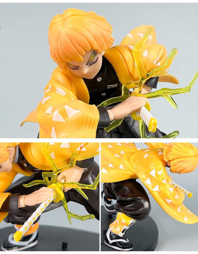 Anime Demon Slayer PVC Figures - Model Kit Zenitsu 评论和价格
