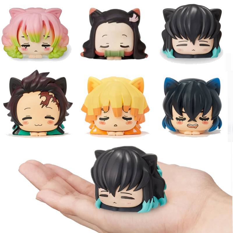 6PCS/Set Anime Demon Slayer Fi - Model Kit Zenitsu 评论和价格
