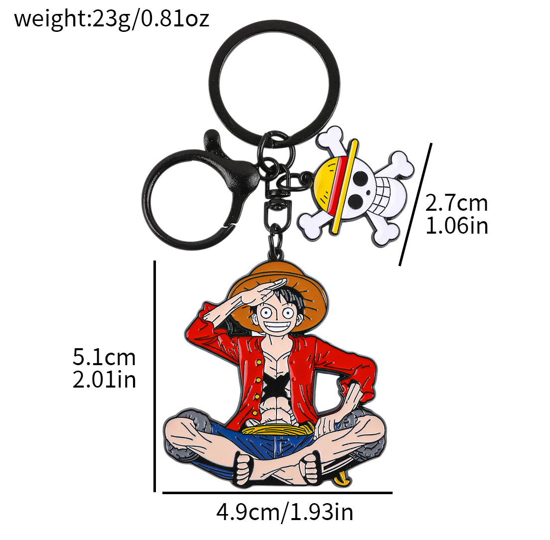 One Piece Anime Keychain Set - - Model Kit Accessories 评论和价格