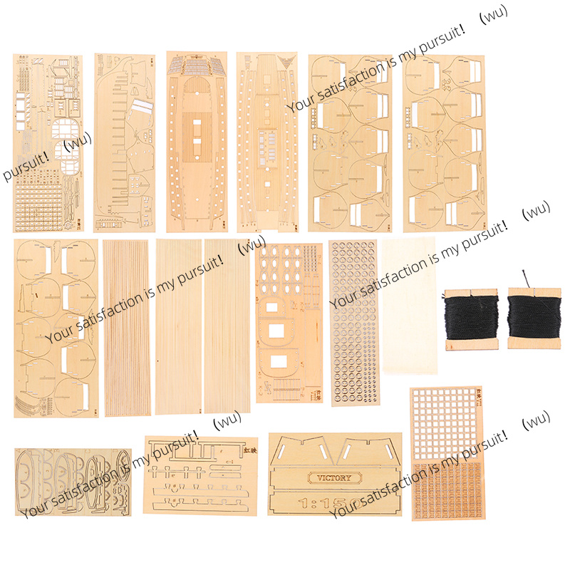 1Set 1:150 Sailing Boat Model  - Model Kit Hms Victory 评论和价格