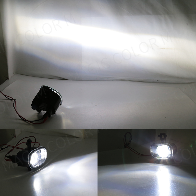 2PCs LED Fog Lights for Nissan - Model Kit F16 评论和价格