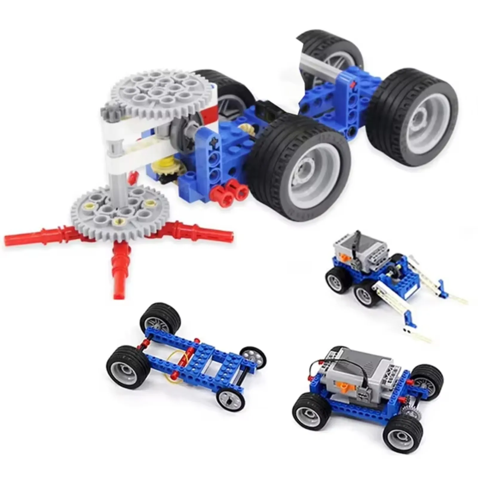 396PCS Technical MOC Building  - Model Kit Instructions 评论和价格