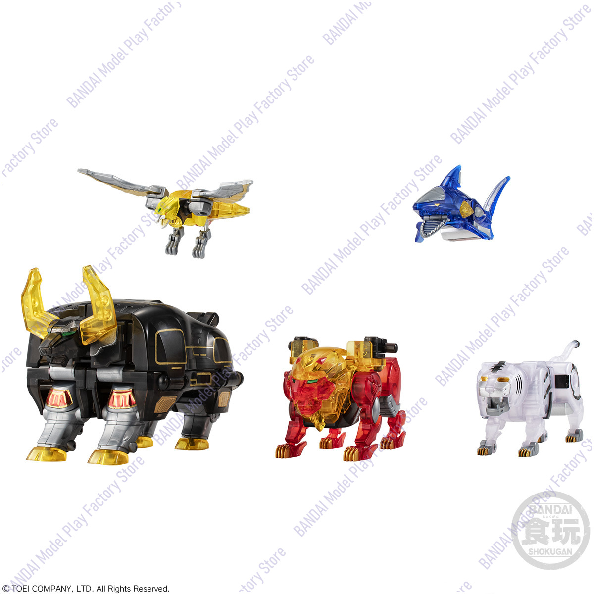 Bandai Genuine Shokugan SMP Hy - Model Kit Megazord 评论和价格