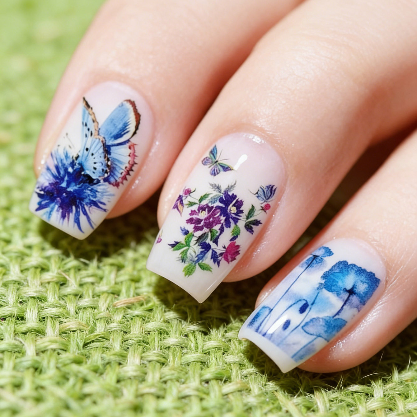 48 Pieces of Nail Art Stickers - Waterslide Decal Paper 评论和价格