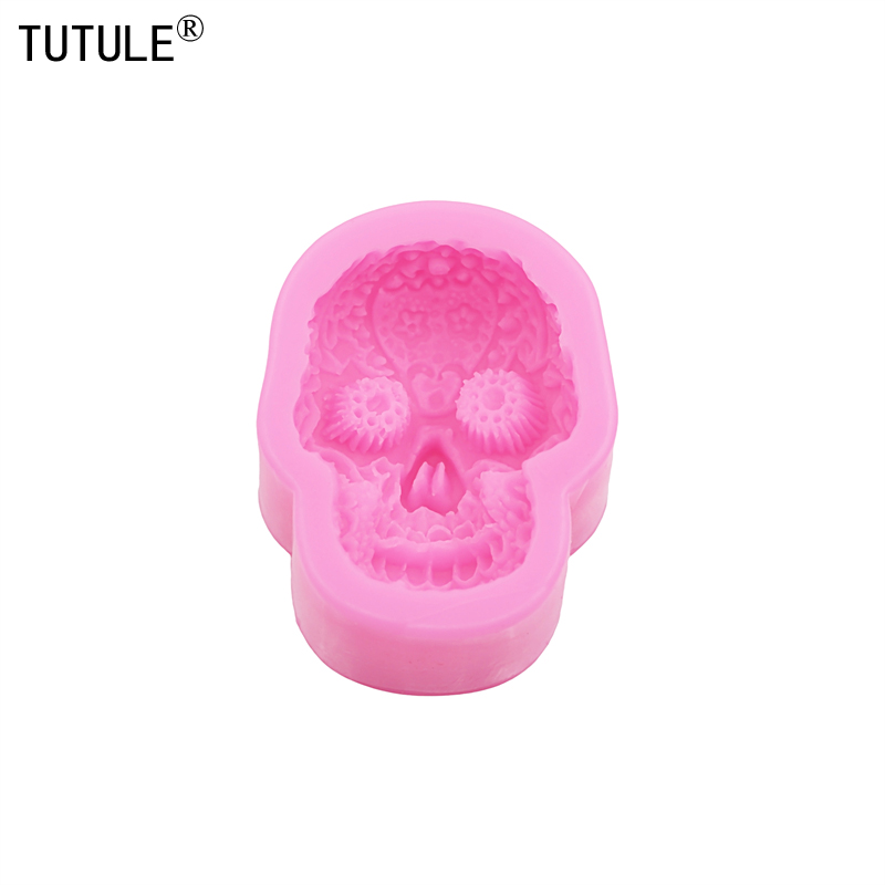Skull Resin Mold Jewelry Earri - Model Kit Varnish 评论和价格