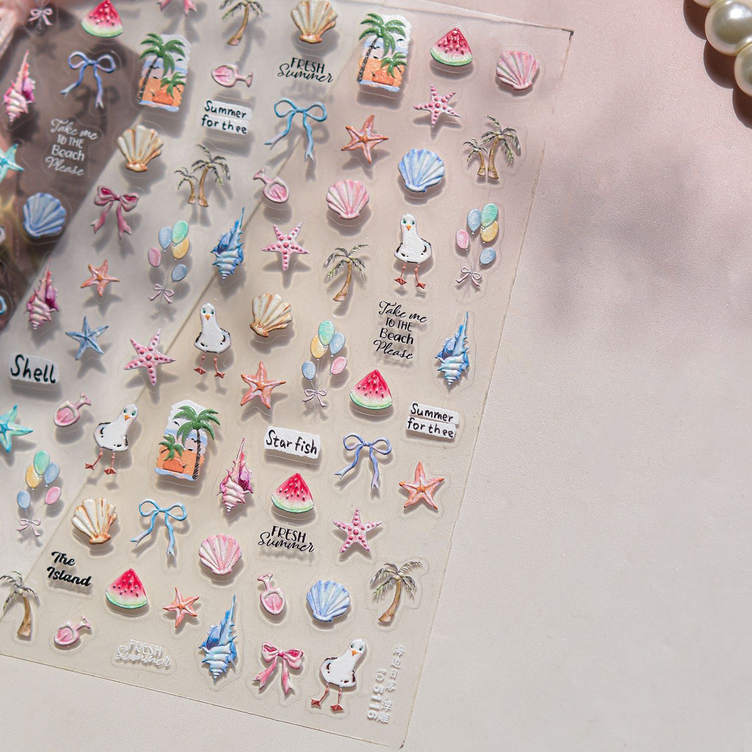 Ocean Shell Starfish Shell Con - Waterslide Decal Paper 评论和价格