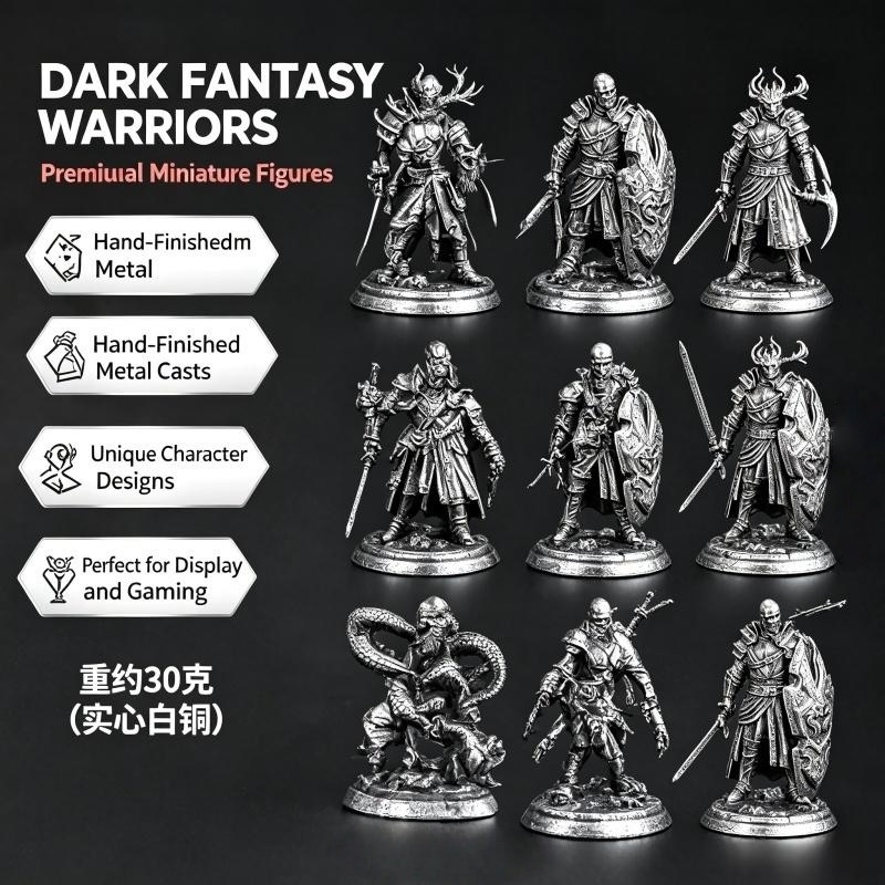 Solid White Copper Metal Minia - Model Kit In Era 评论和价格