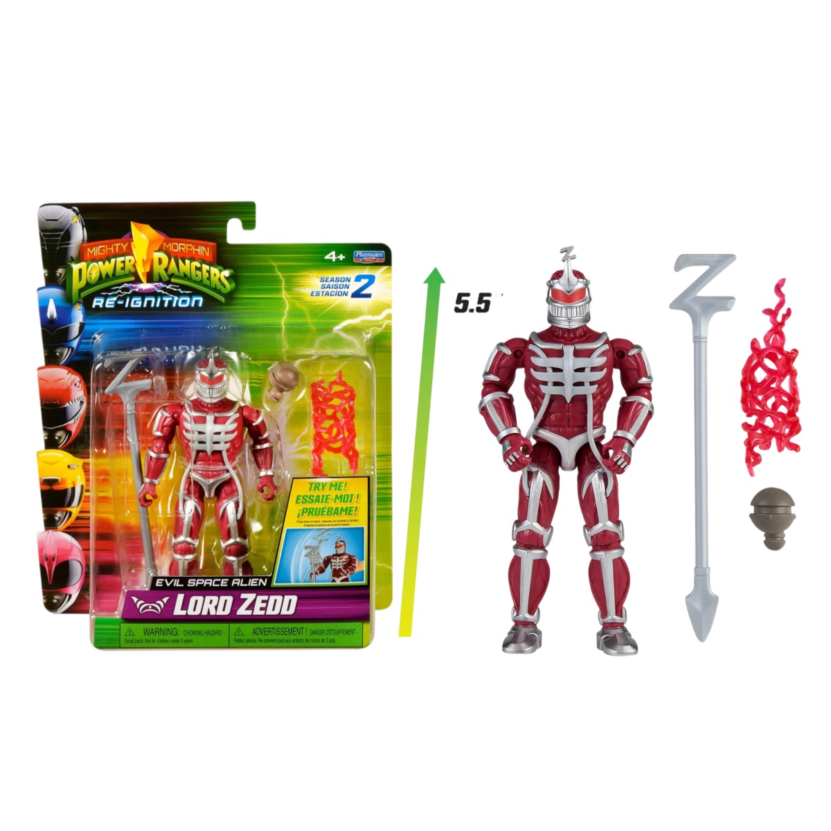 2026 New Playmates Lord Zedd   - Model Kit Megazord 评论和价格