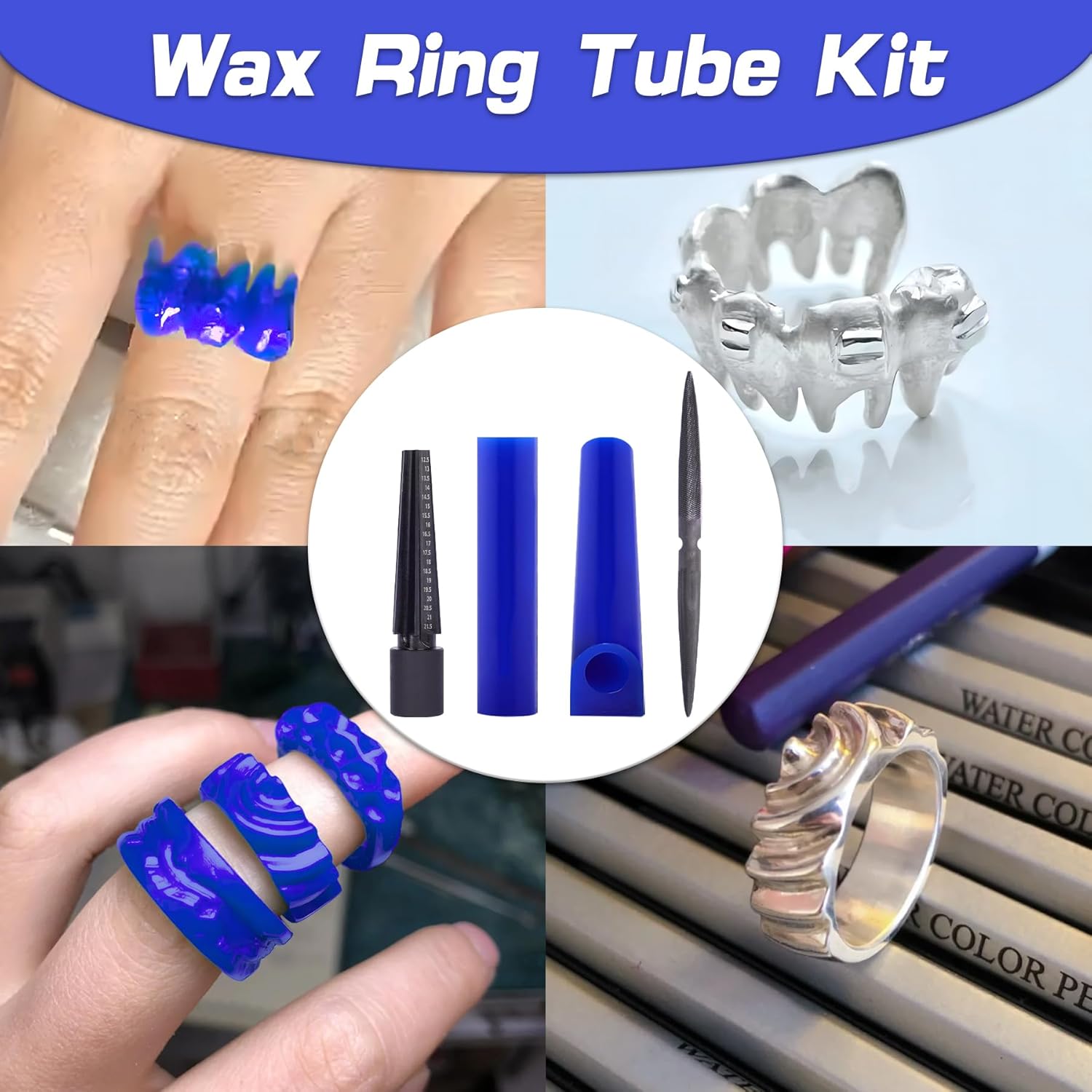 4Pcs/Set Professional Wax Ring - Youtube Model Kit 评论和价格