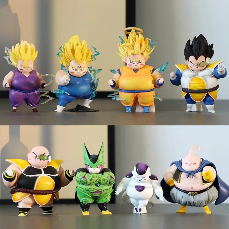 8 Pcs Chubby Dragon Ball Figur - Model Kit Frieza 评论和价格