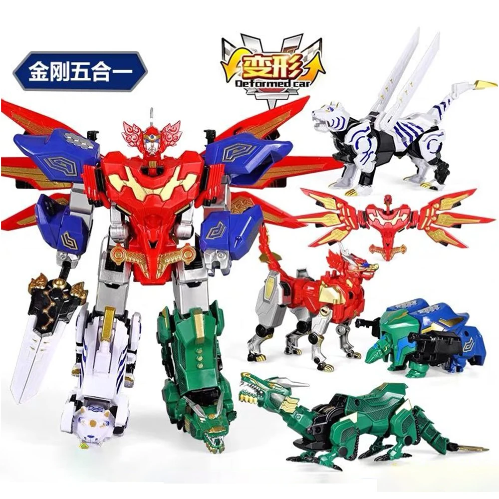 2026 new Children Toys Gifts 5 - Model Kit Megazord 评论和价格