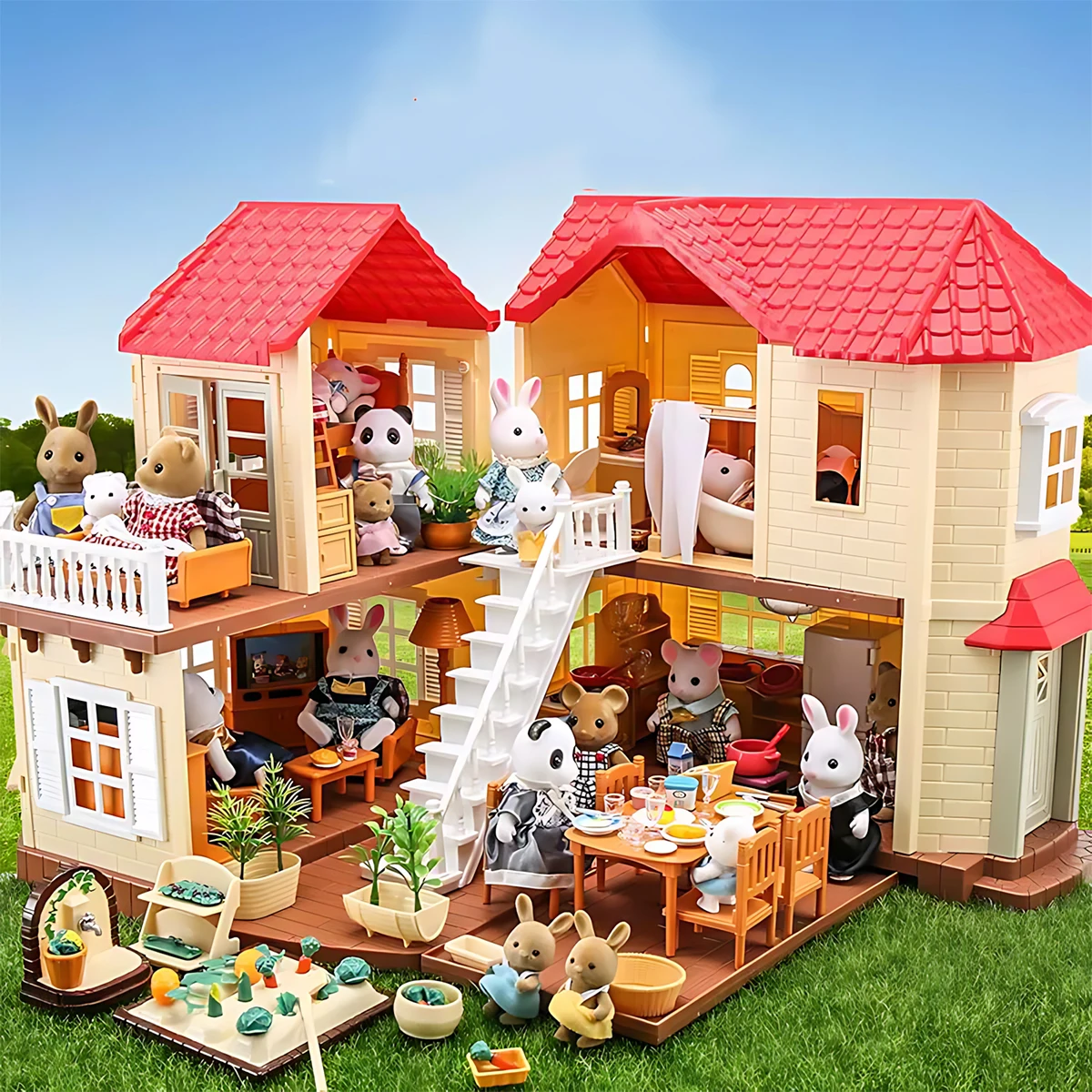 Miniature Furniture 1:12 Dollh - Model Kitchen Set 评论和价格