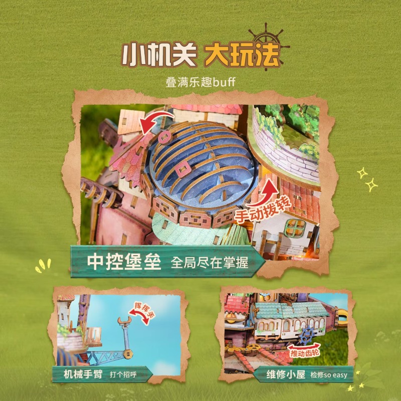 Genuine Travel Vessel Howl's M - Model Kit Instructions 评论和价格